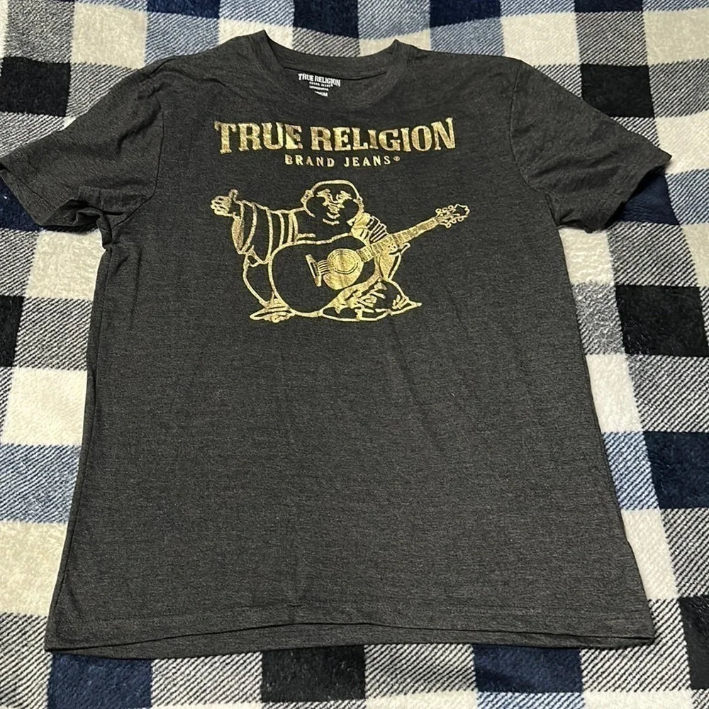 MENS true religion jeans t-shirt sz medium